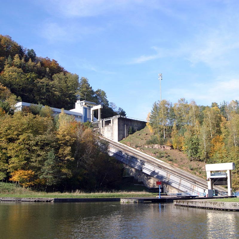 Arzviller lock in Alsace